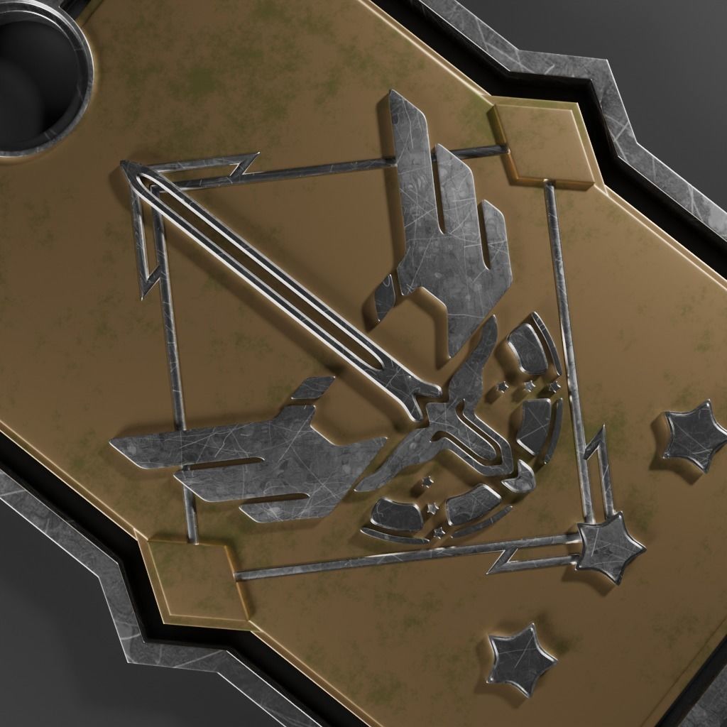 Dogtag 3D printable model 3D print model_11