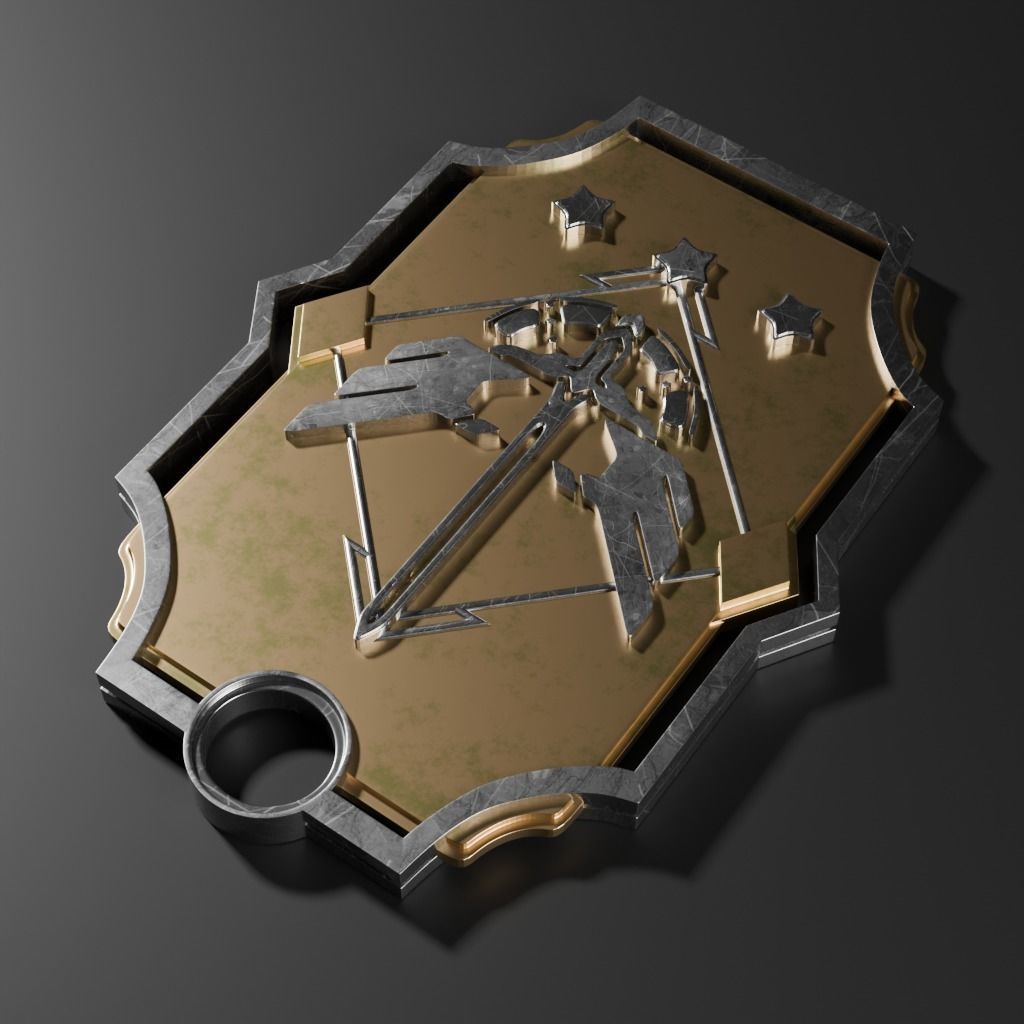 Dogtag 3D printable model 3D print model_4