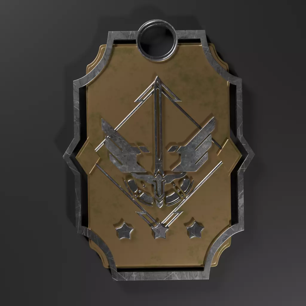 Dogtag 3D printable model 3D print model_0