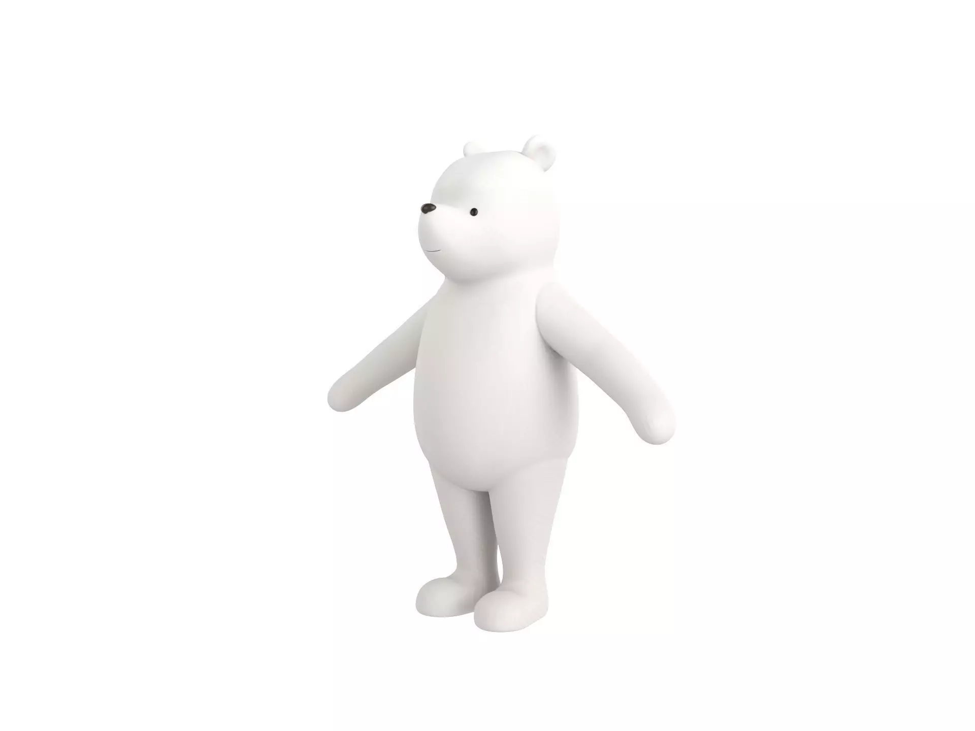 Character270 Classic Pooh 3D model_0