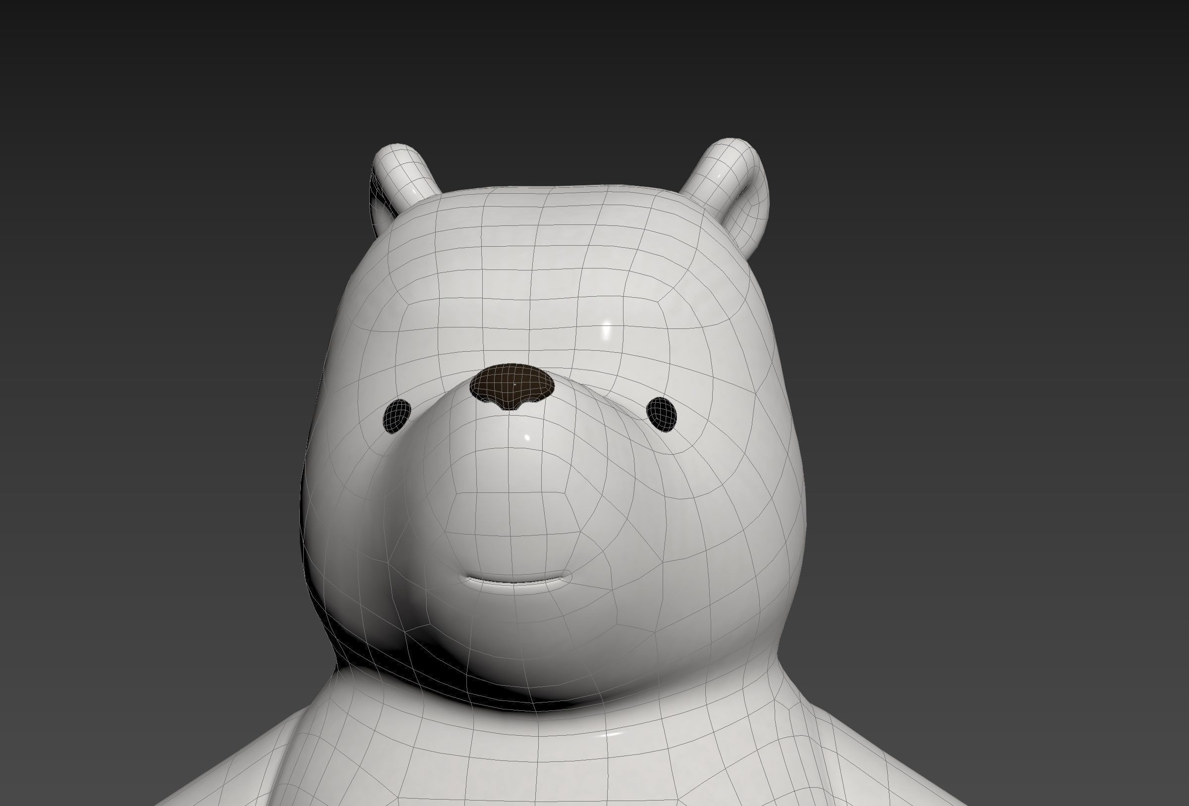 Character270 Classic Pooh 3D model_41