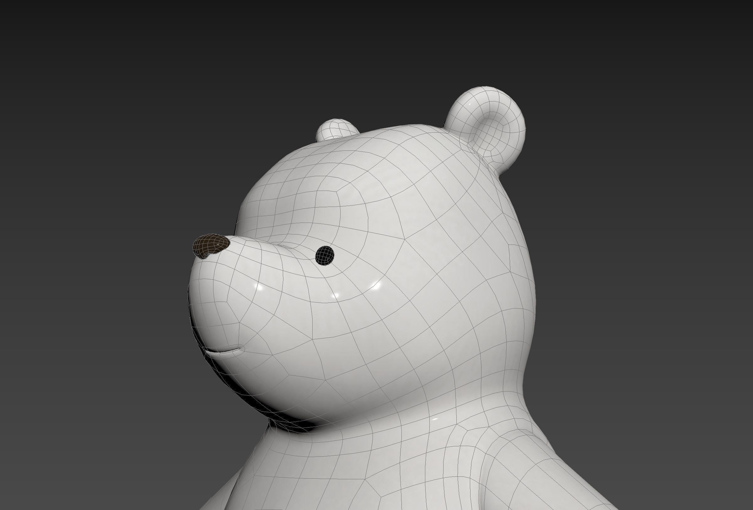 Character270 Classic Pooh 3D model_40