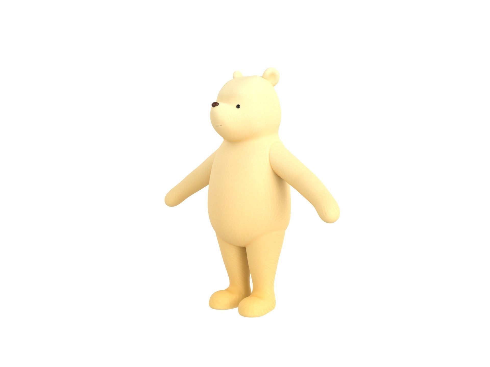 Character270 Classic Pooh 3D model_42