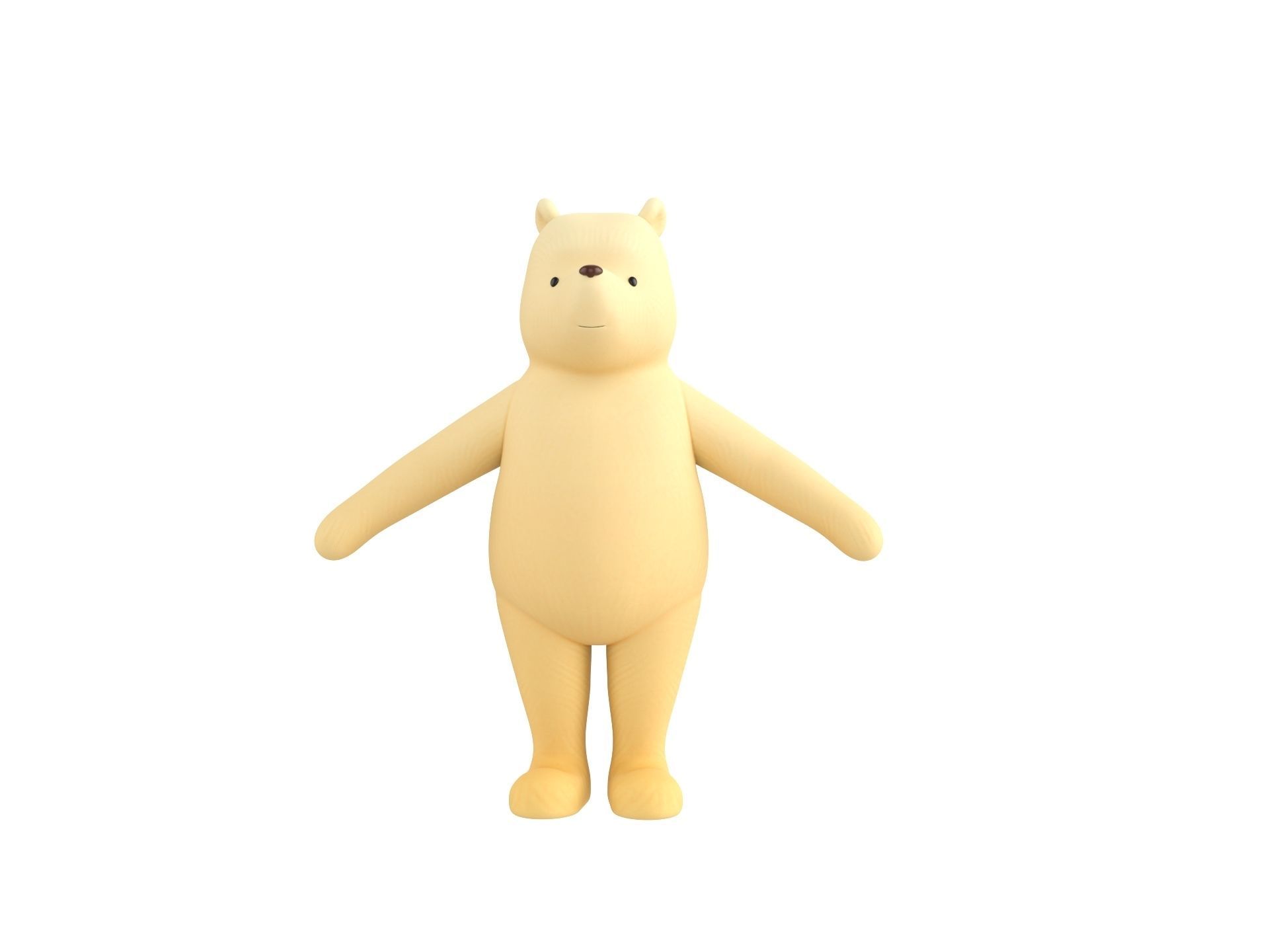 Character270 Classic Pooh 3D model_43