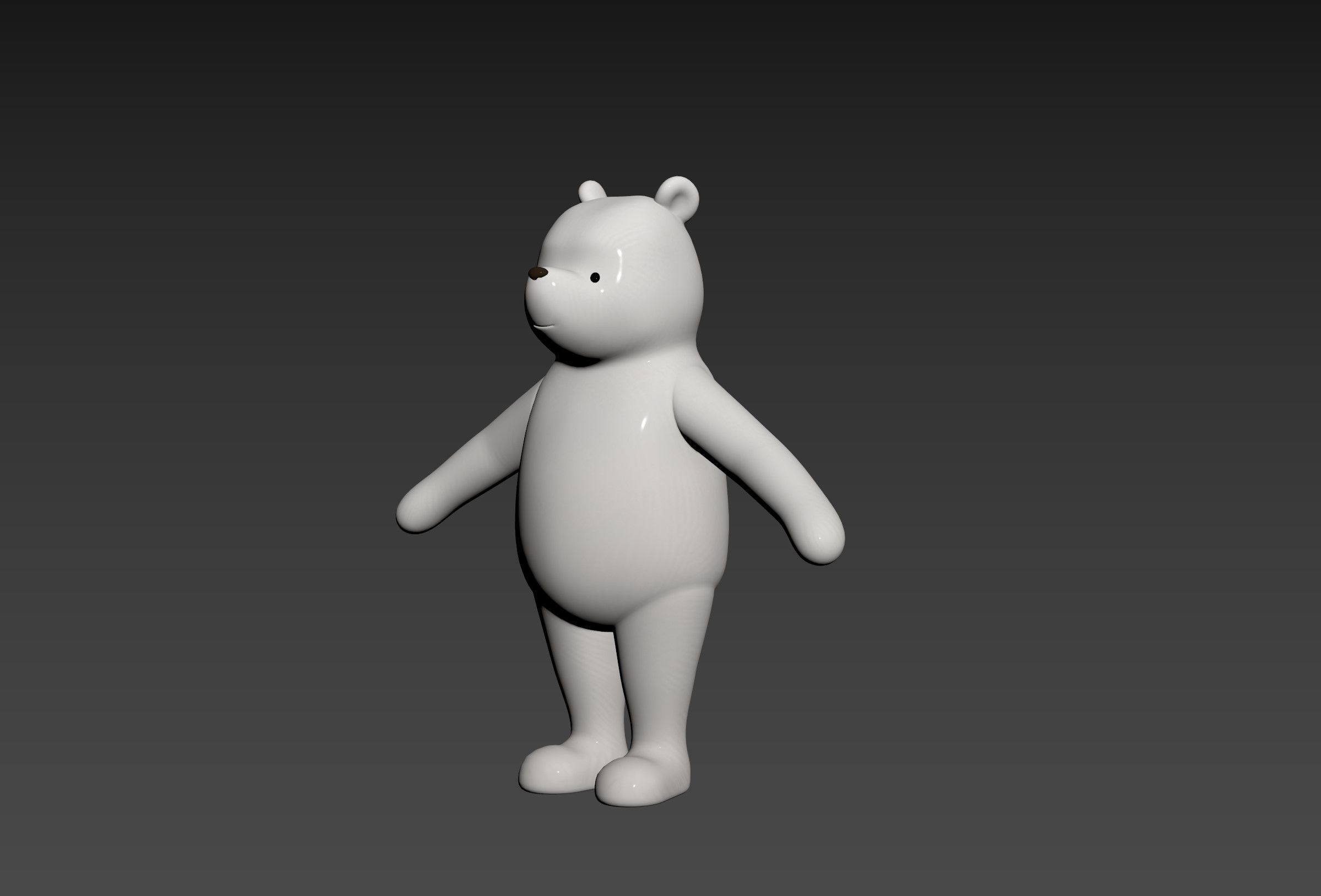 Character270 Classic Pooh 3D model_25