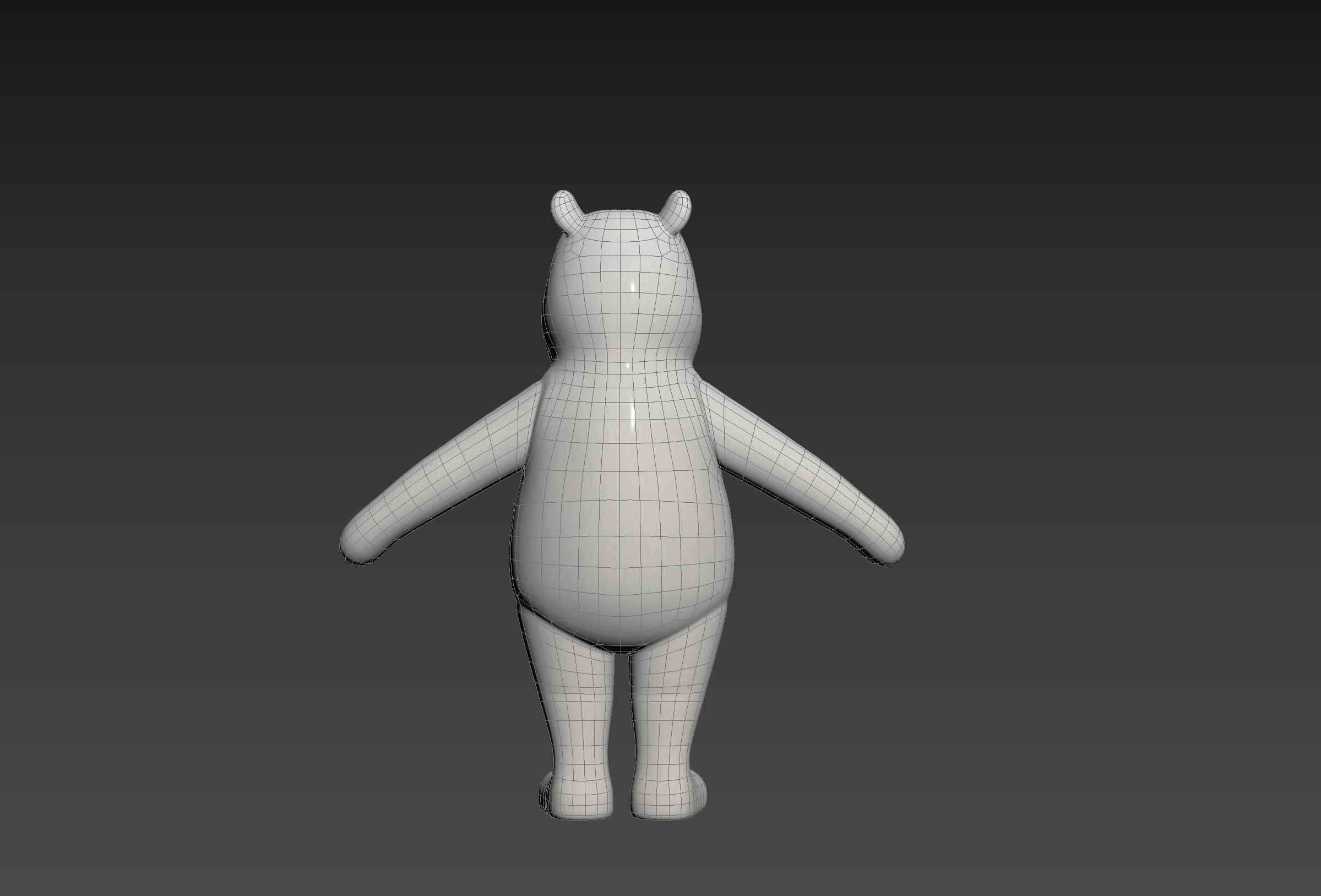 Character270 Classic Pooh 3D model_33