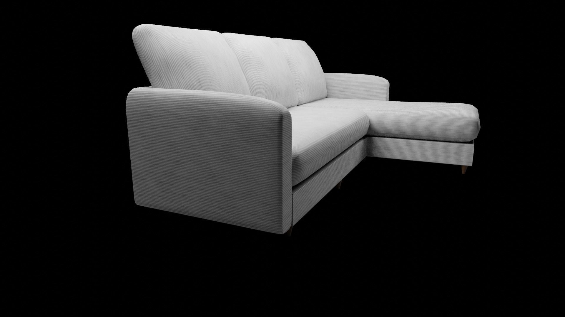 Corner Sofa 3d Model  3D model_2