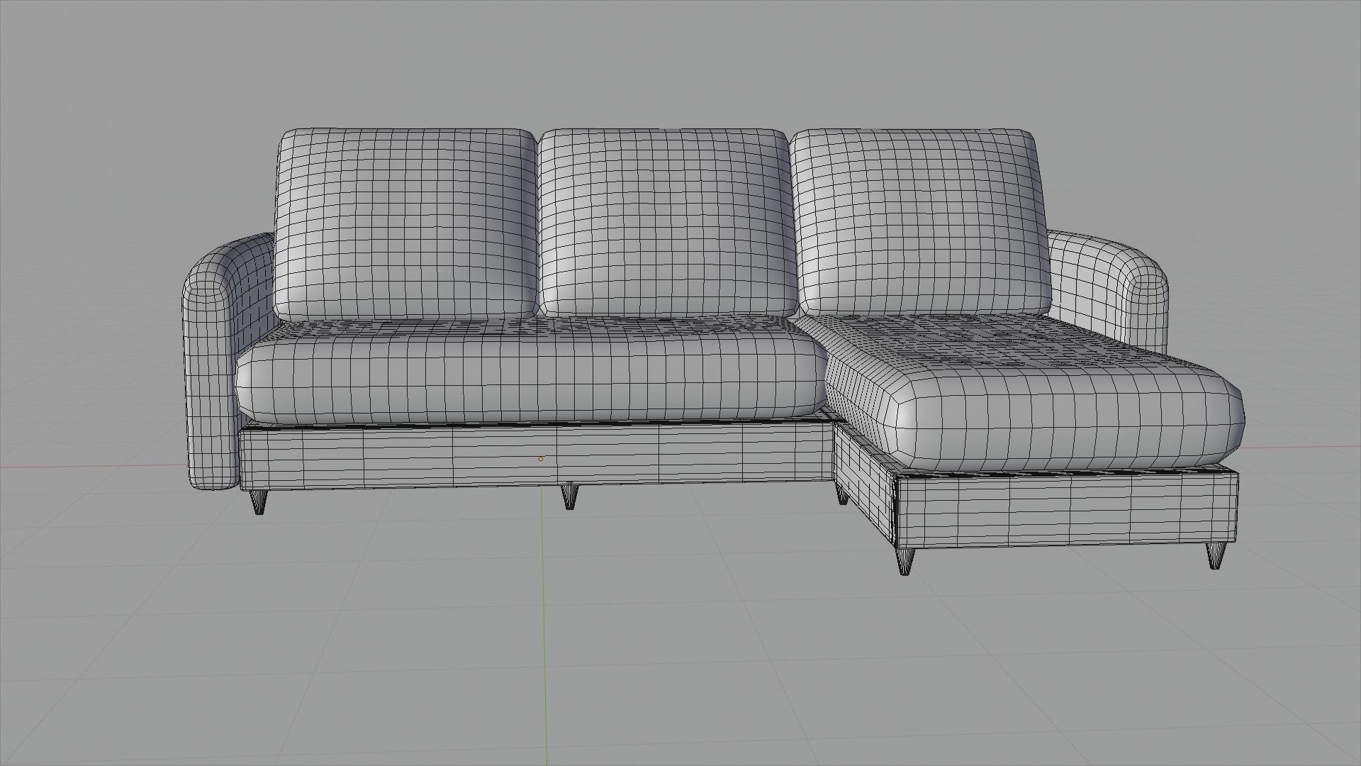 Corner Sofa 3d Model  3D model_5