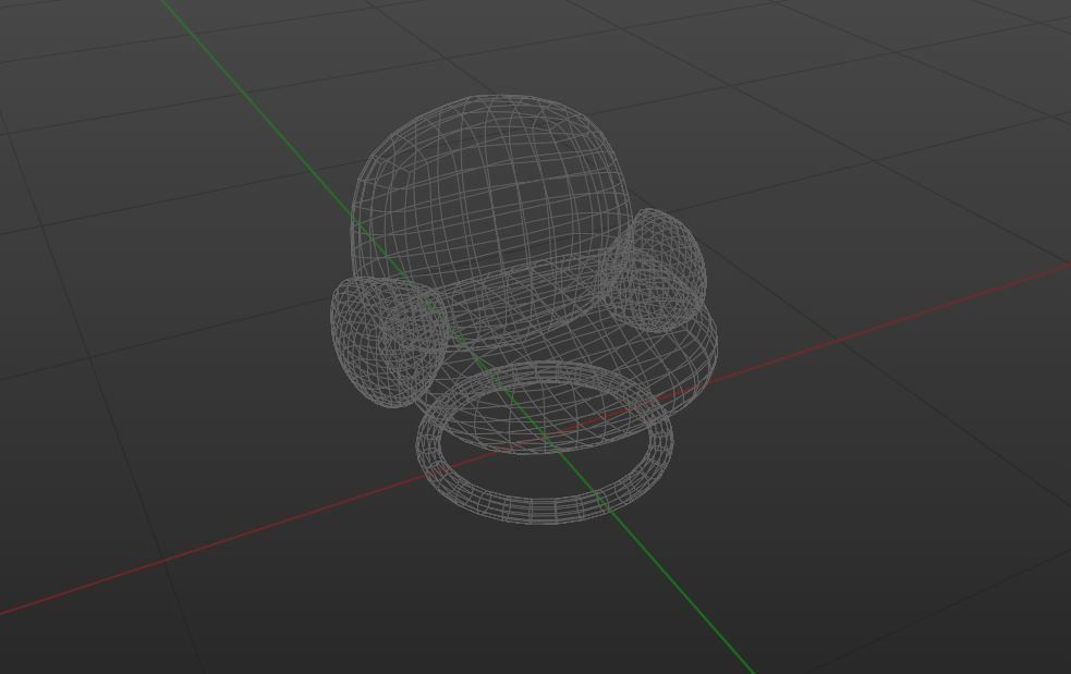 Modern Sofa Armchair Low-poly 3D model_2