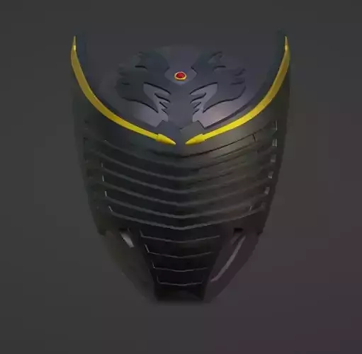 Kamen Rider Ryuga Helmet 3D printable STL file 3D print model