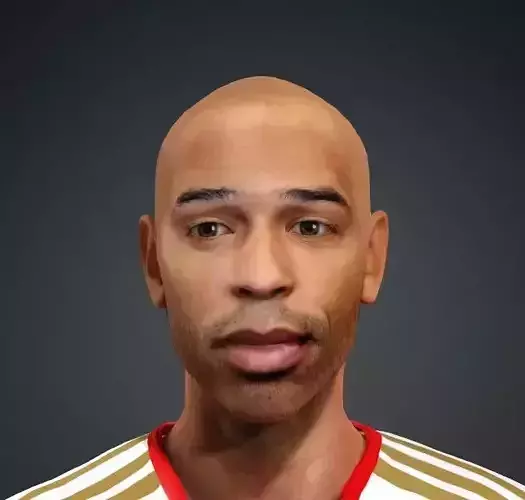 Thierry Henry 3D model