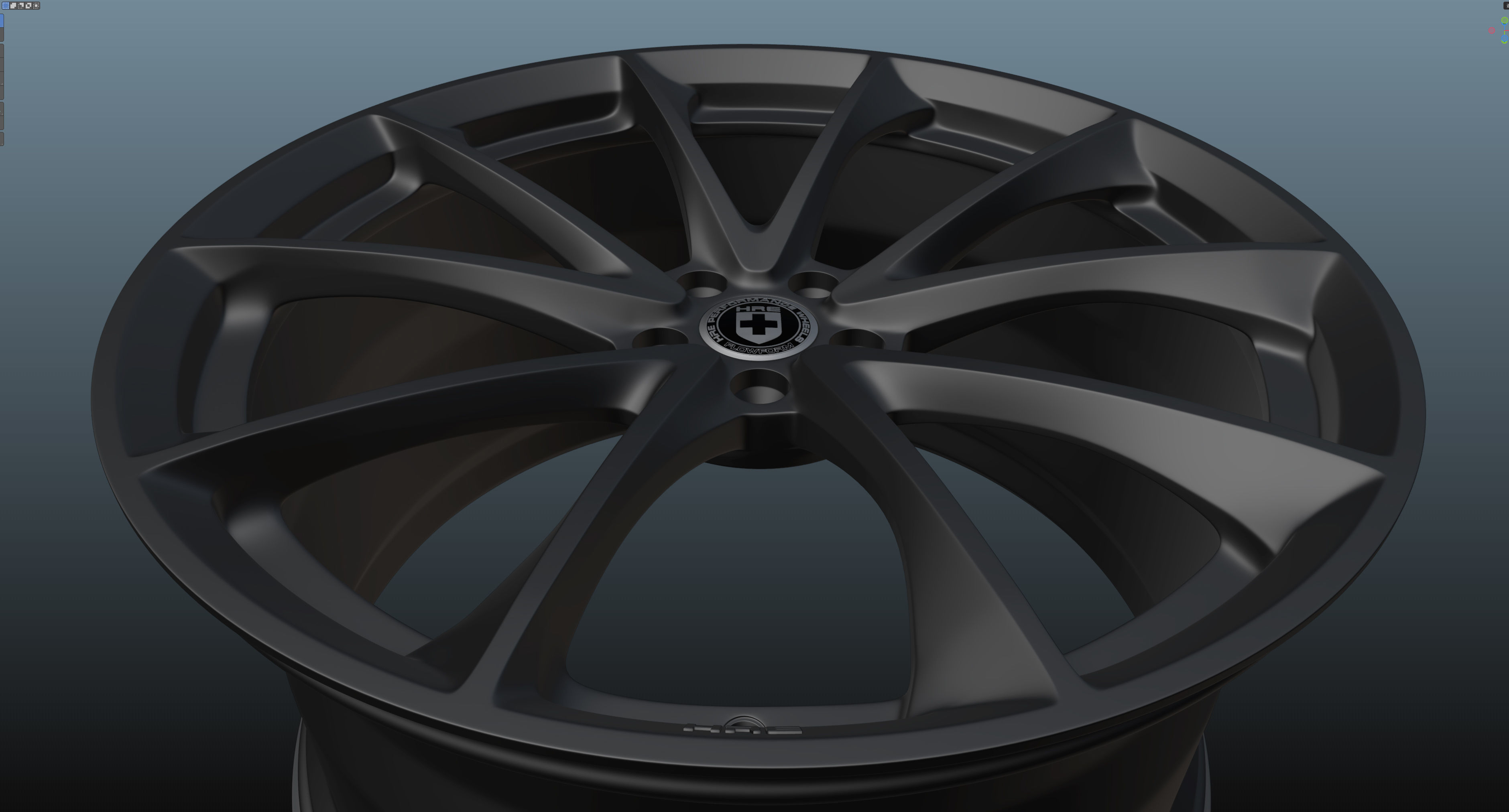 HRE SeriesP2 P204 Low-poly 3D model_21