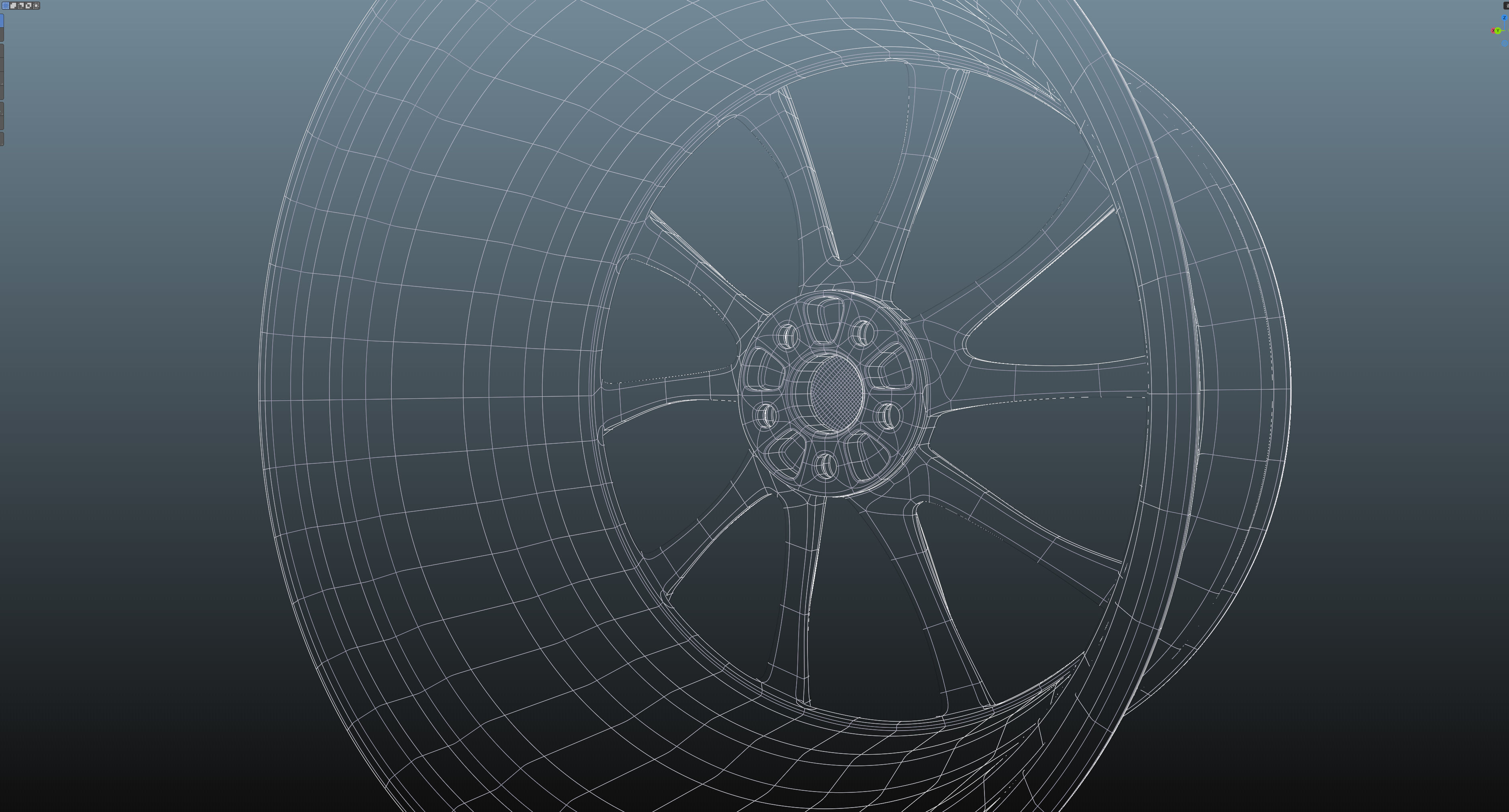 HRE SeriesP2 P204 Low-poly 3D model_26