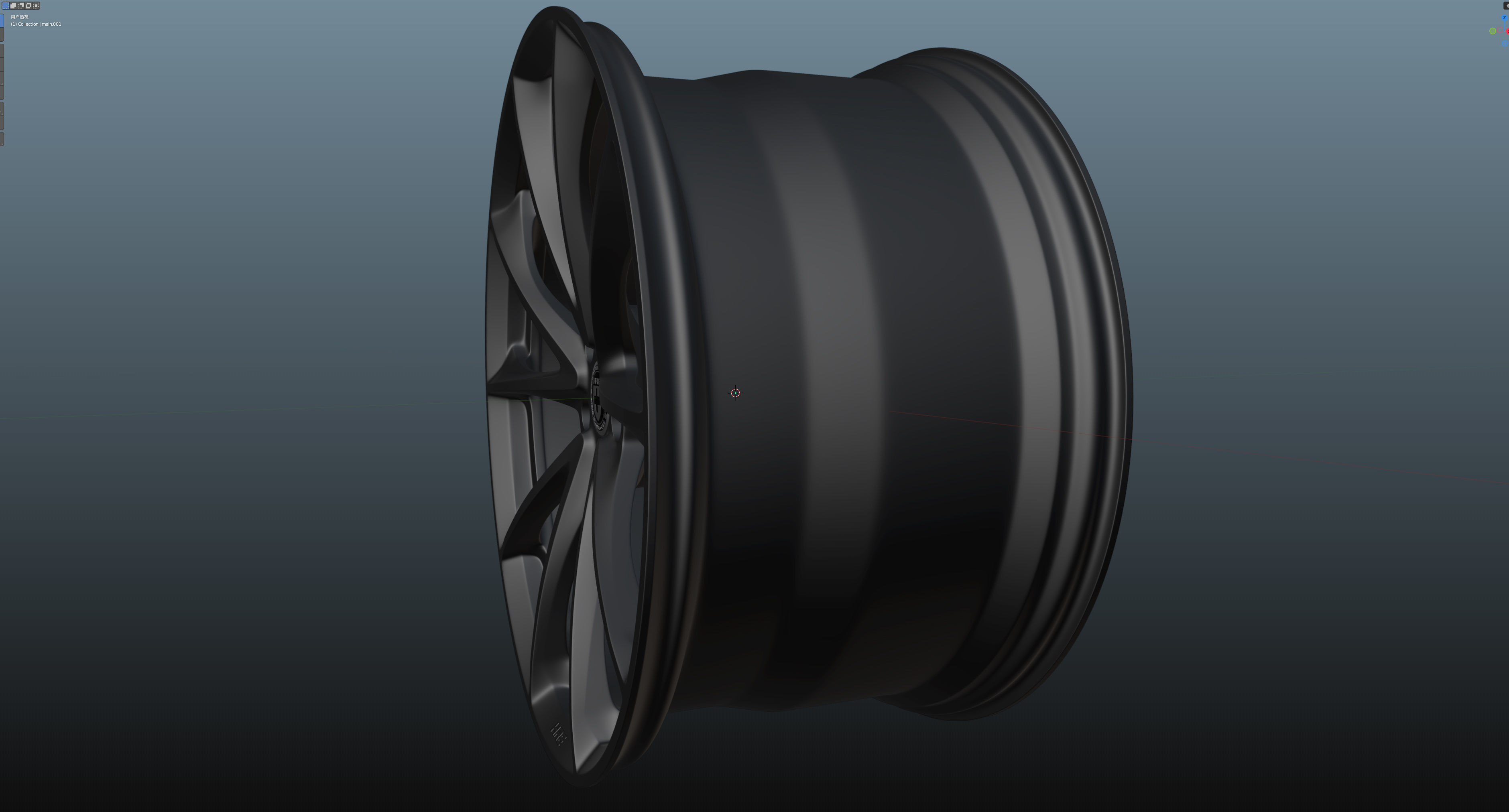 HRE SeriesP2 P204 Low-poly 3D model_15