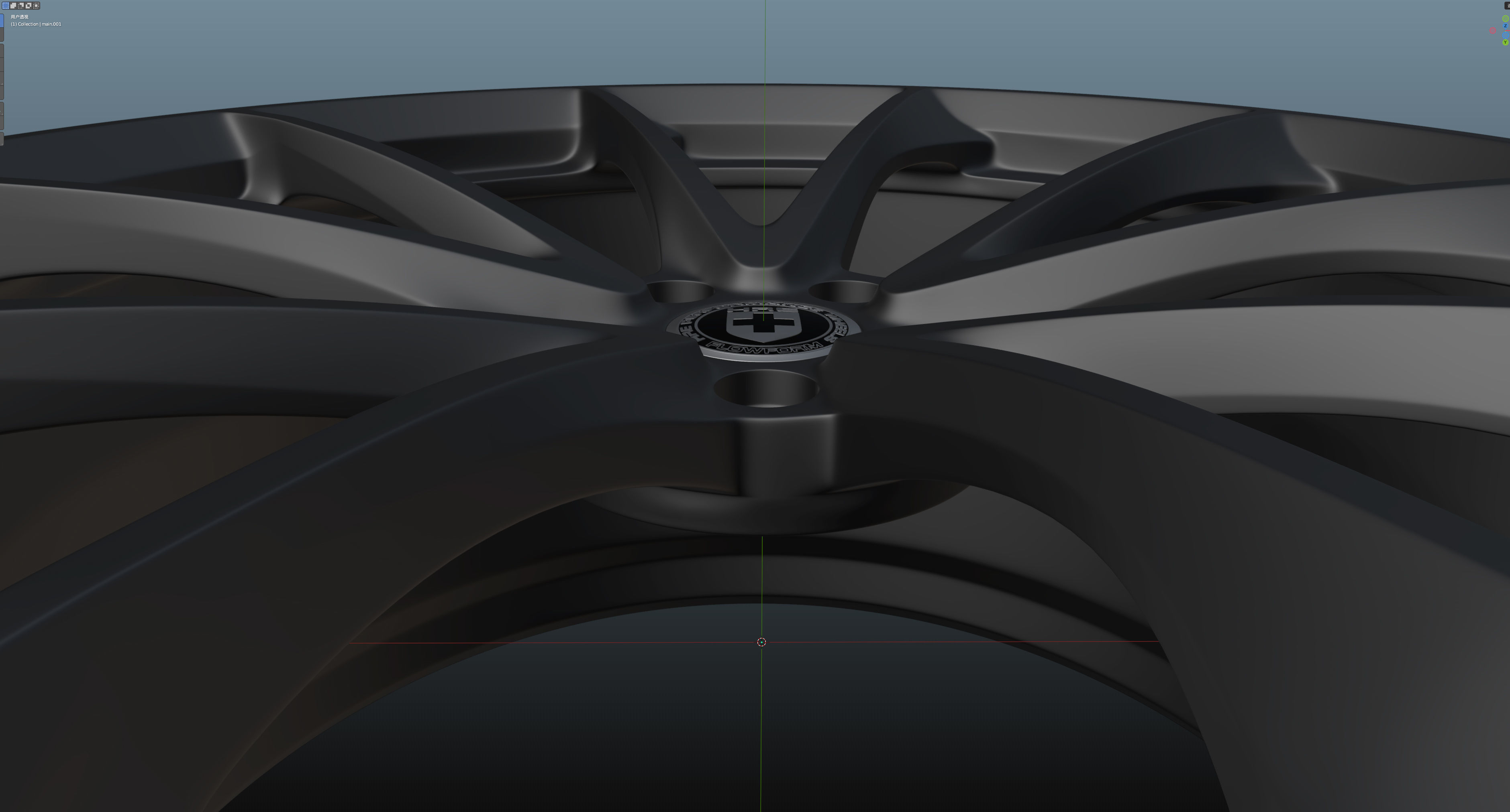 HRE SeriesP2 P204 Low-poly 3D model_18