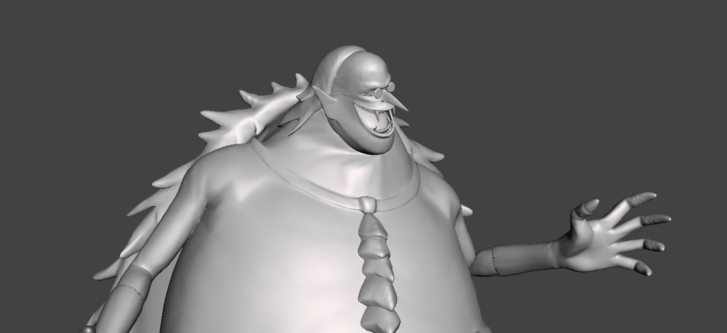 Doctor Hogback 3D Model 3D print model_2