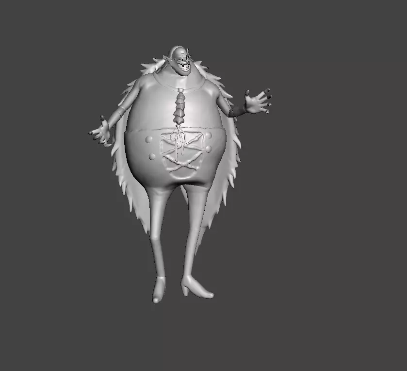 Doctor Hogback 3D Model 3D print model_0