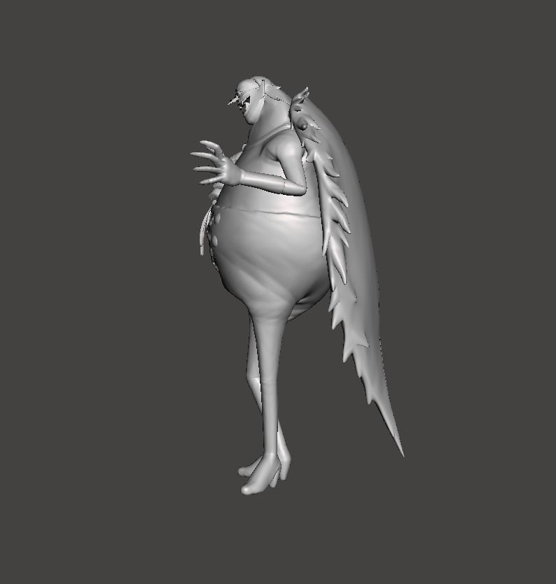 Doctor Hogback 3D Model 3D print model_1