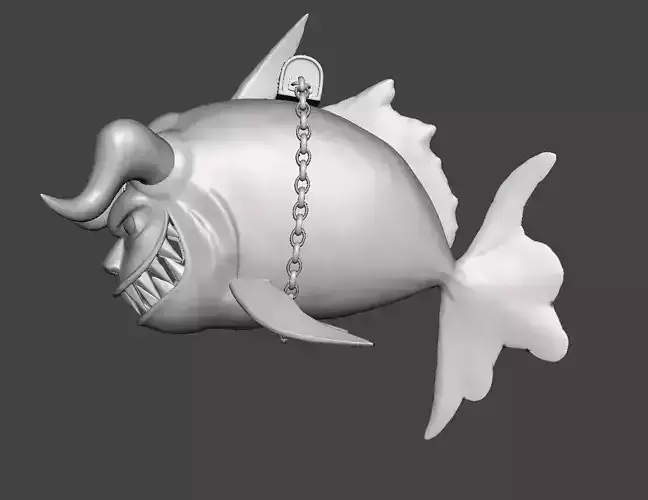 Boss Class Fighting Fish Dressrosa 3D Model