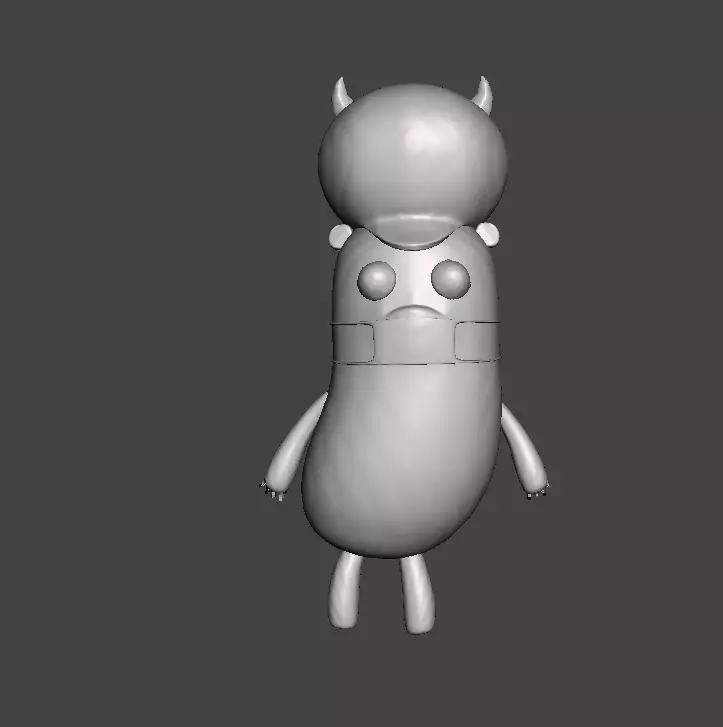 Kumashi Thriller Bark 3D Model 3D print model_0