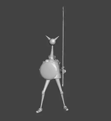 Zombie Thriller Bark 3D Model 3D print model