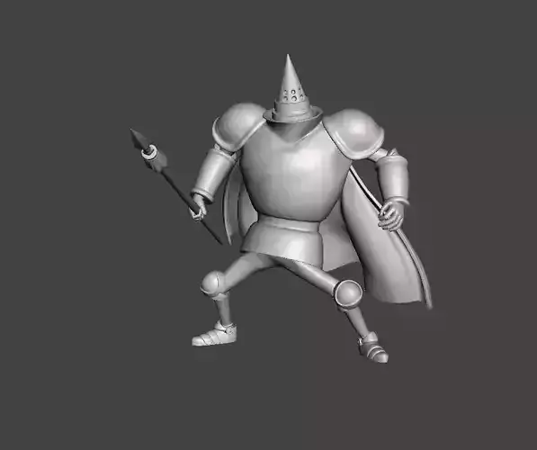  Soldier for World Noble One piece 3D Model