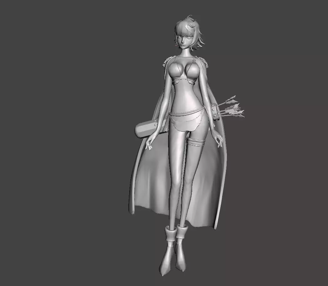 Marguerite Kuja Pirates 3D Model 3D print model_0