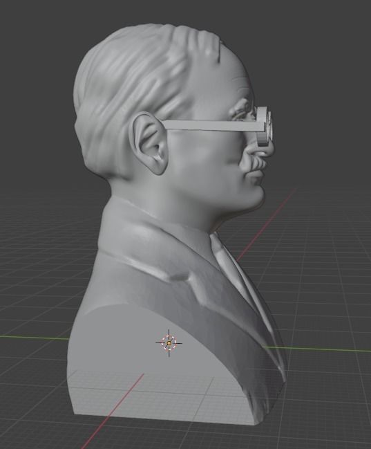 James Naismith 3D print model_14