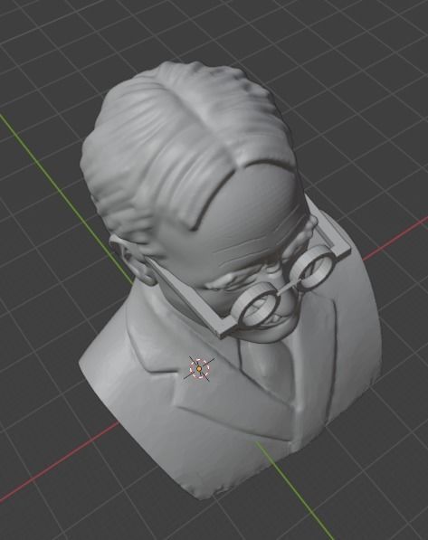 James Naismith 3D print model_15