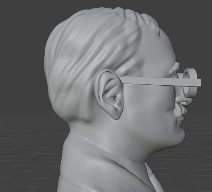 James Naismith 3D print model_4