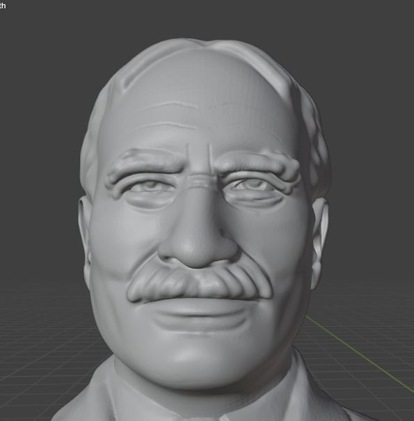 James Naismith 3D print model_8