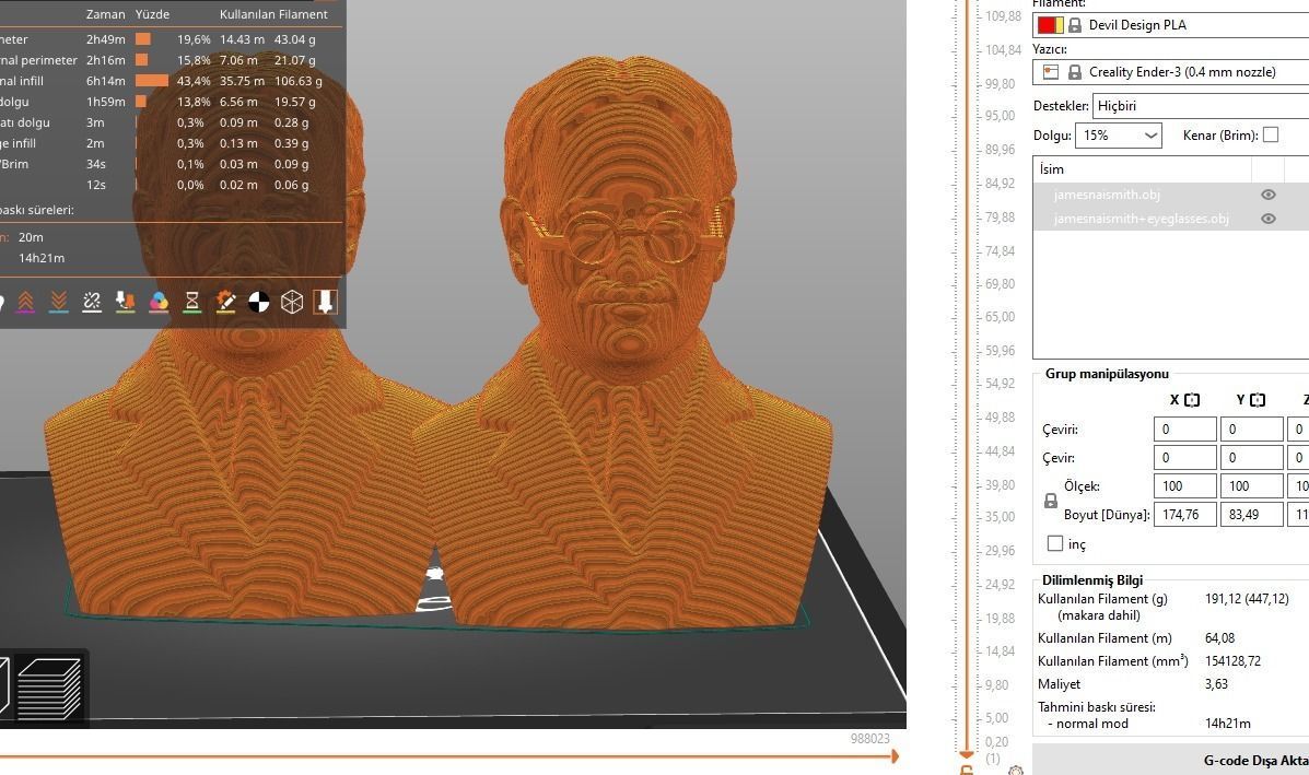 James Naismith 3D print model_12