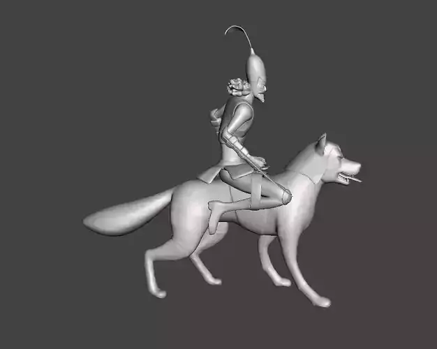 Watchdog Unit of the Law Enies Lobby 3D Model 3D print model