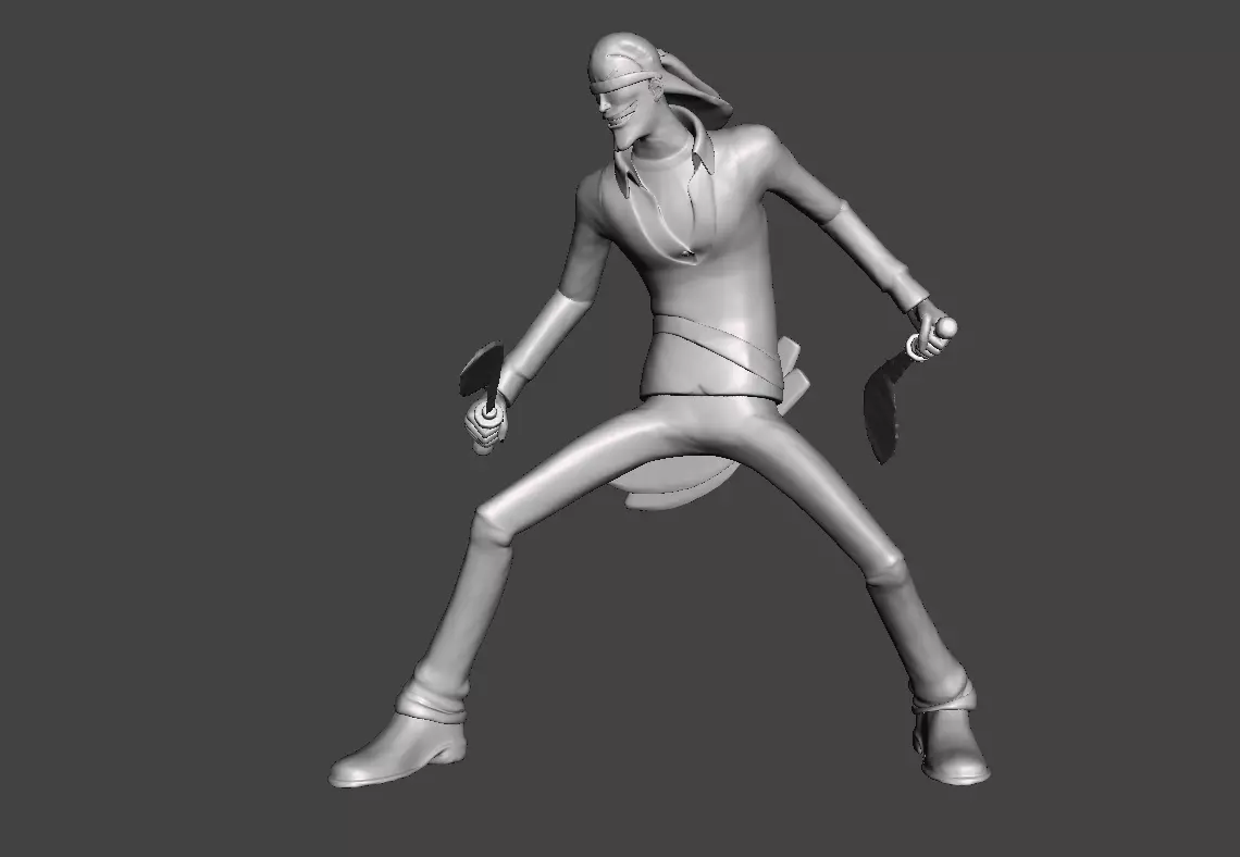 Helmeppo After timeskip 3D Model 3D print model_0