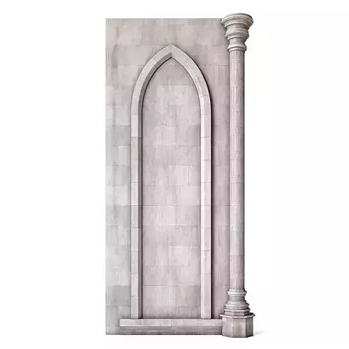 Throne Room Stone Wall
