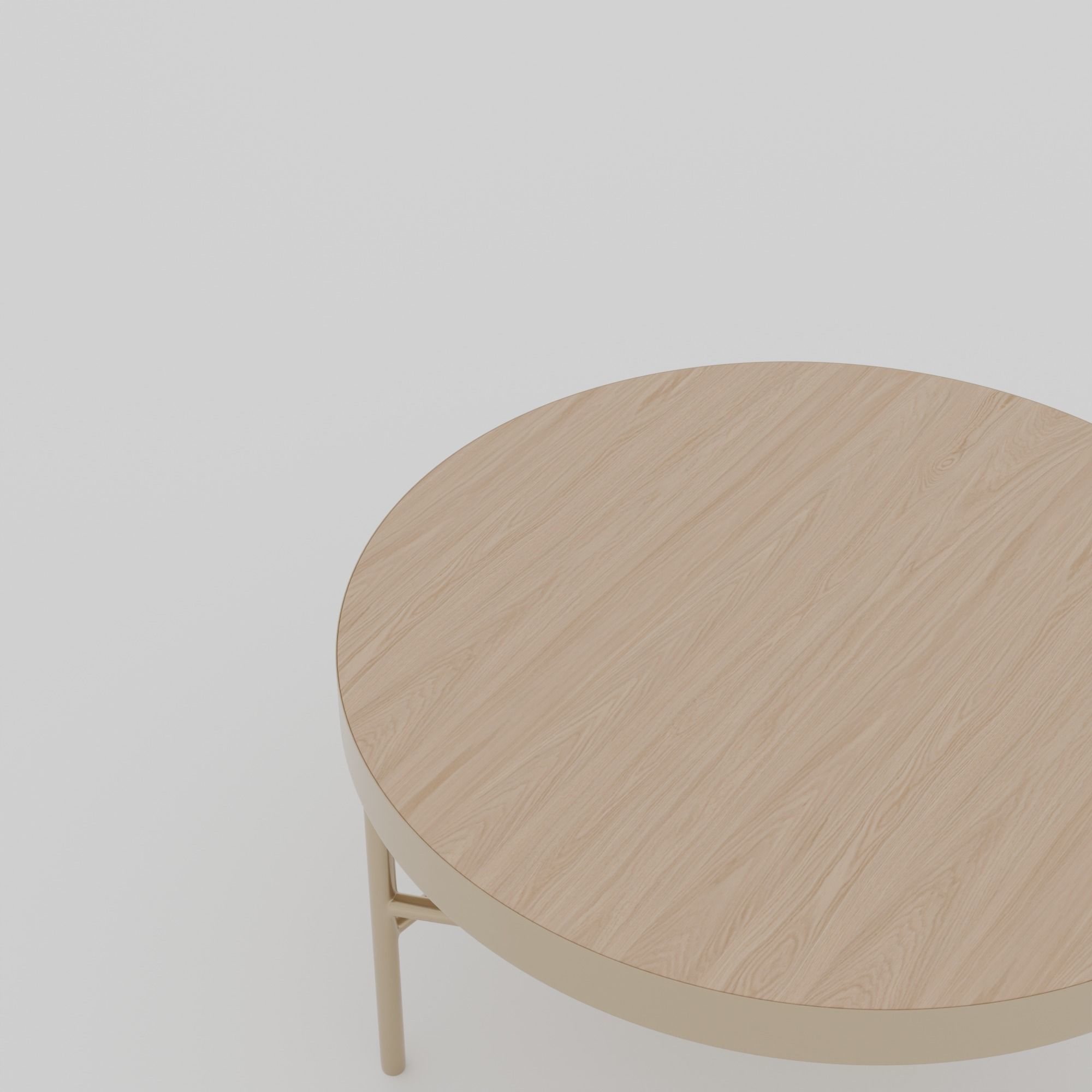 Travertine Table Large Low-poly 3D model_4