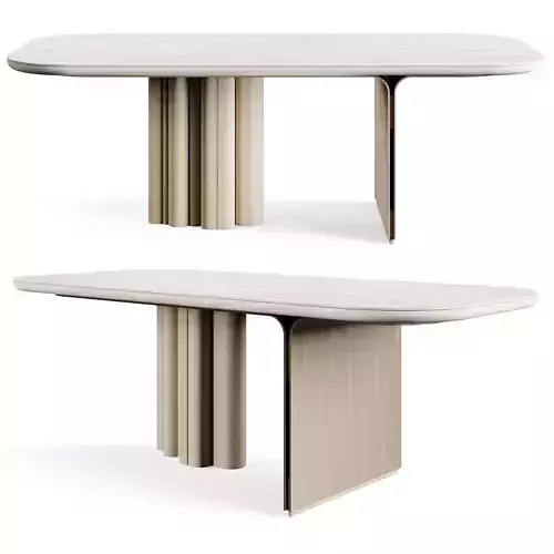 LuxLucia Casa OASIS V220DT2 Dining Table