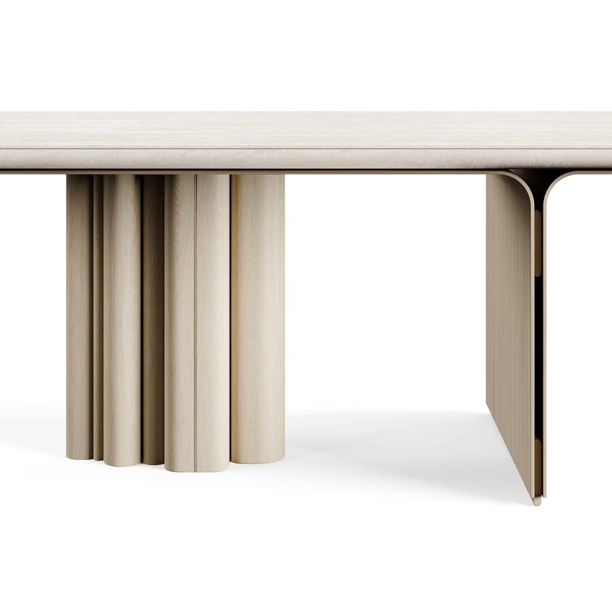 LuxLucia Casa OASIS V220DT2 Dining Table 3D model_3