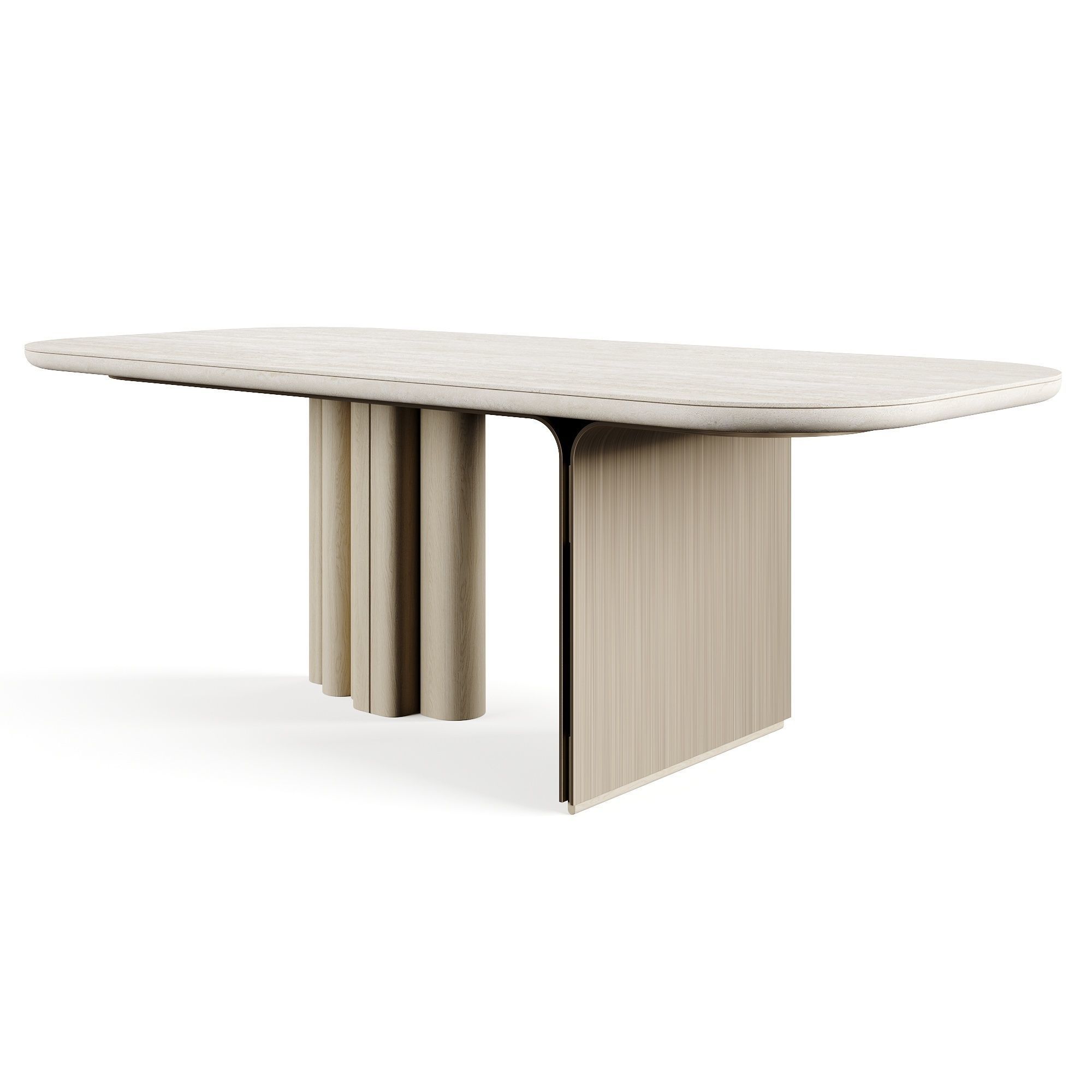 LuxLucia Casa OASIS V220DT2 Dining Table 3D model_5