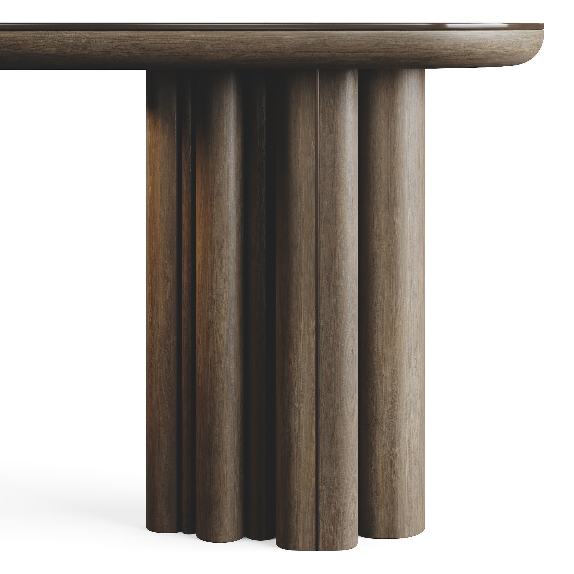 Oasis Oval Console by LuxLucia Casa 3D model_5