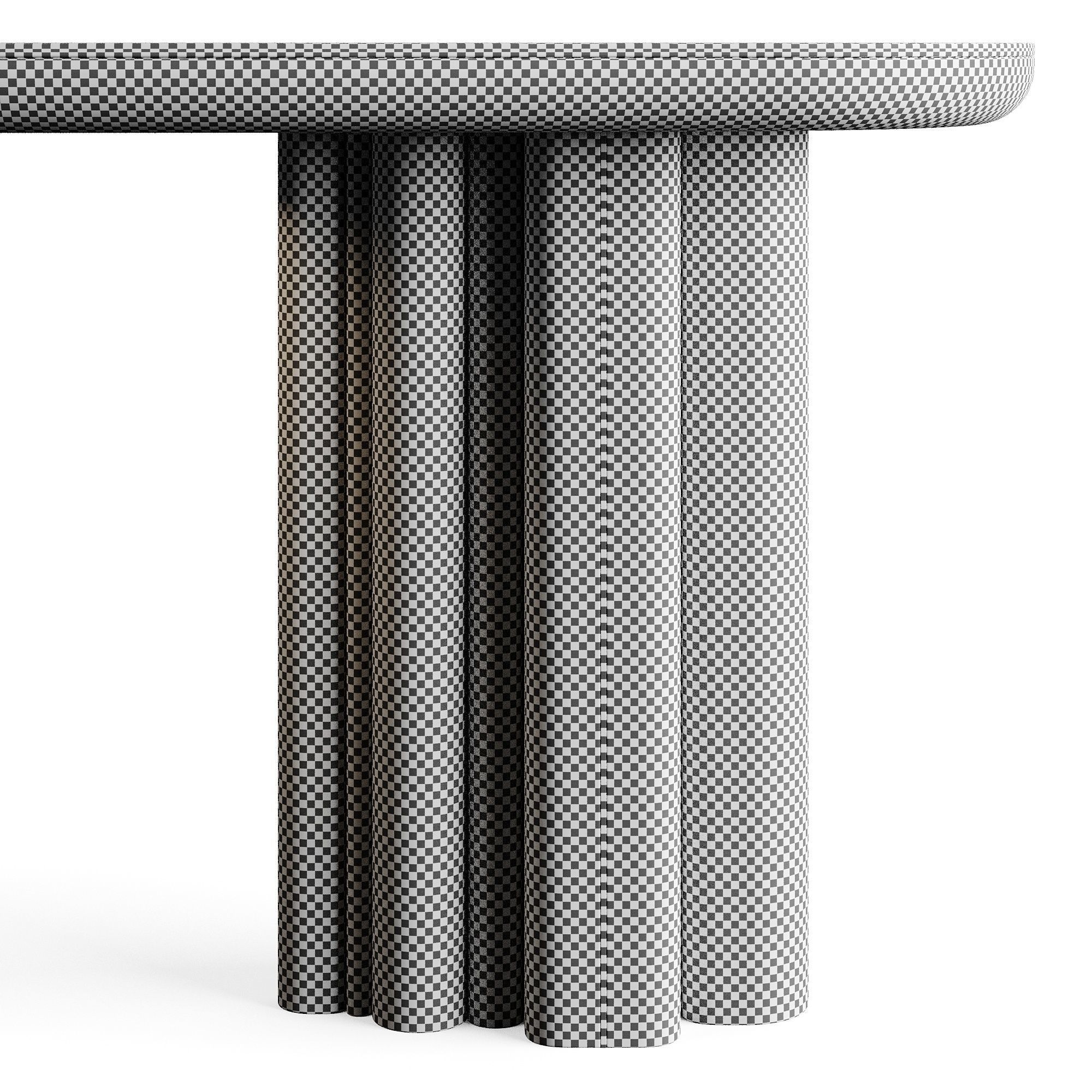 Oasis Oval Console by LuxLucia Casa 3D model_8