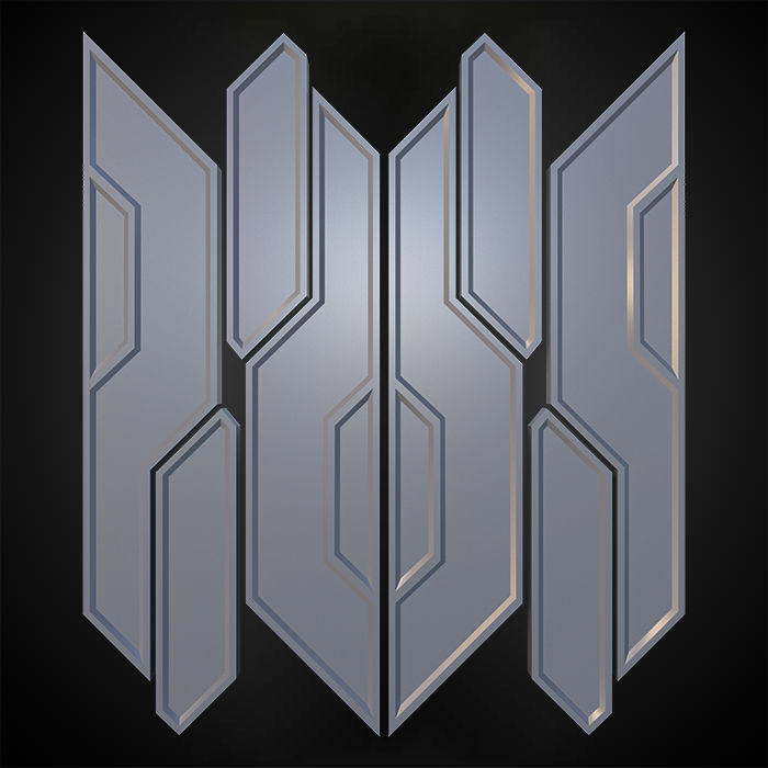 Sci-fi Panels Base Mesh Pack Low-poly 3D model_22