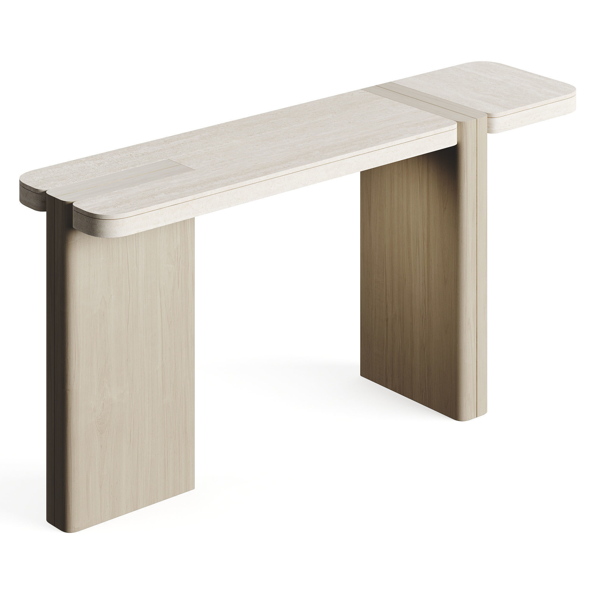 ROSIE TRAVERTINE Console LuxLucia Casa 3D model_3