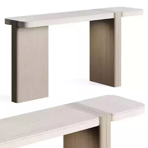 ROSIE TRAVERTINE Console LuxLucia Casa 3D model