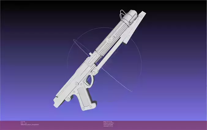 Star Wars DC15 Clone Trooper Blaster 3D model