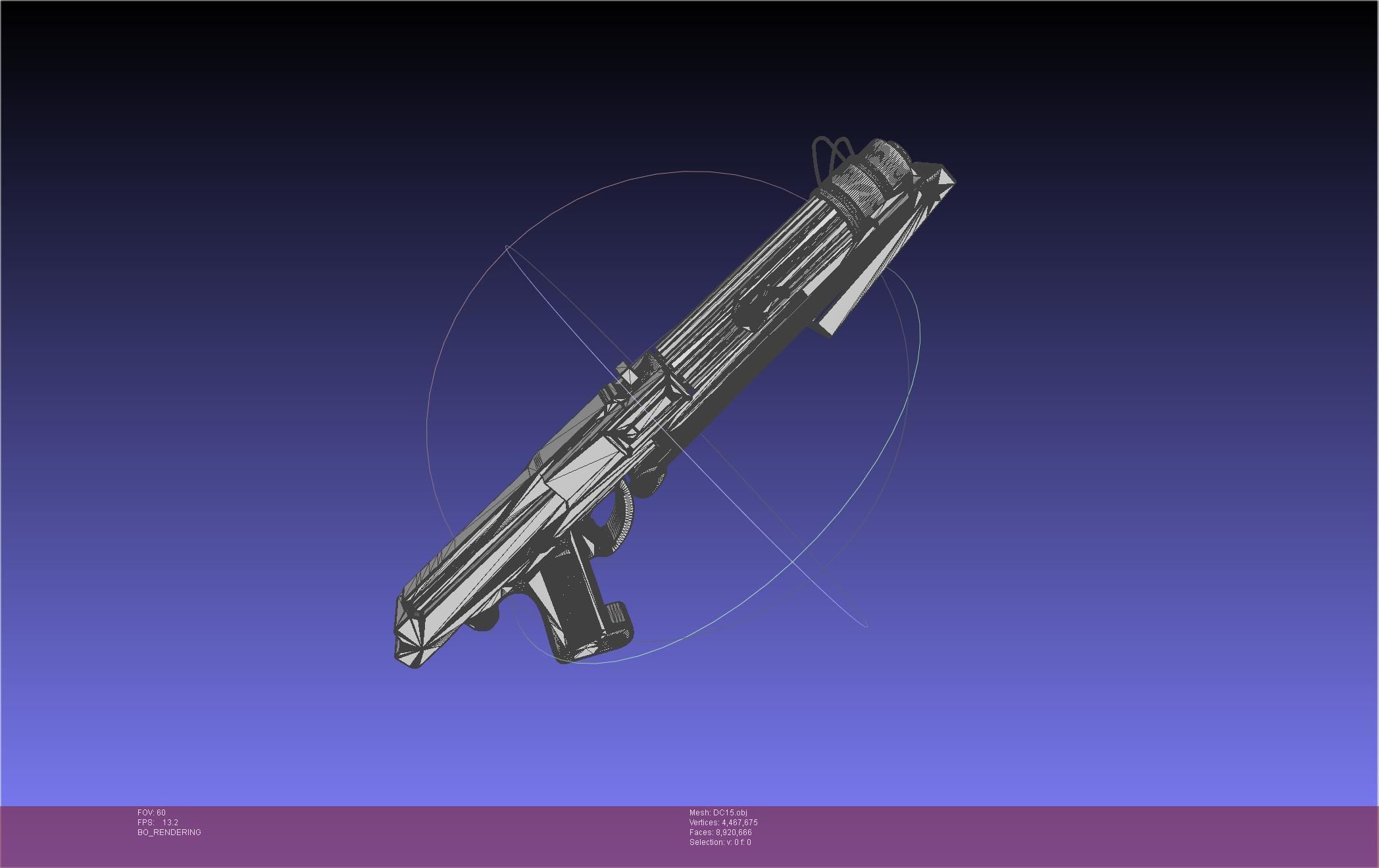 Star Wars DC15 Clone Trooper Blaster 3D model_51