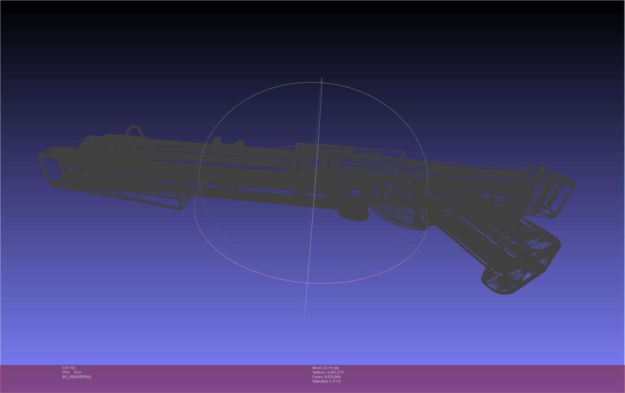 Star Wars DC15 Clone Trooper Blaster 3D model_8