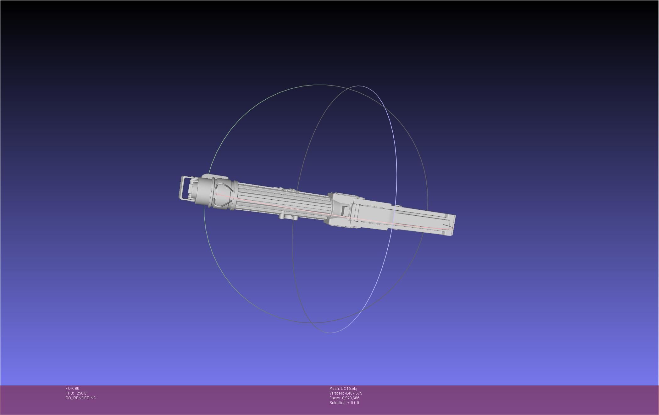 Star Wars DC15 Clone Trooper Blaster 3D model_46