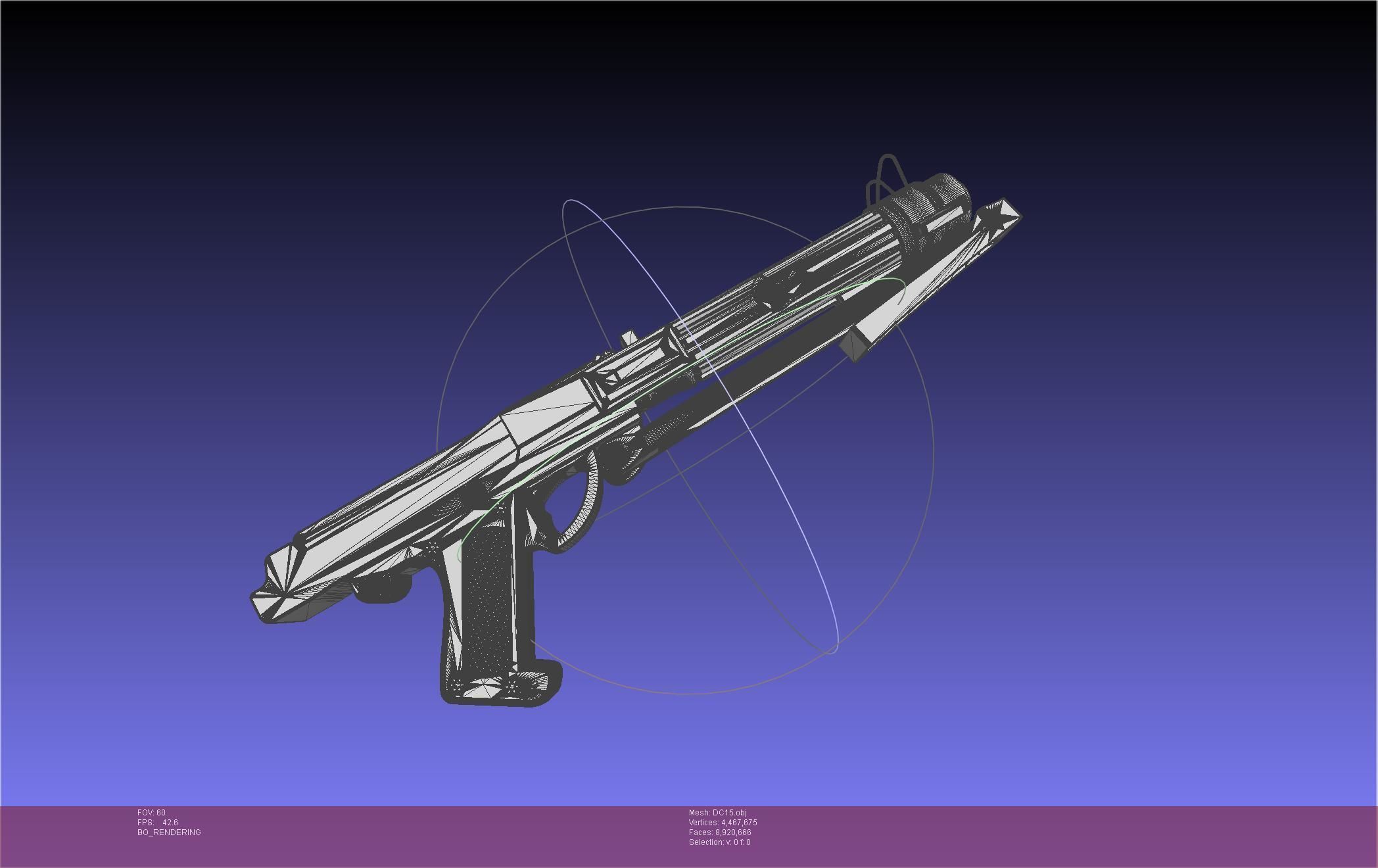 Star Wars DC15 Clone Trooper Blaster 3D model_58