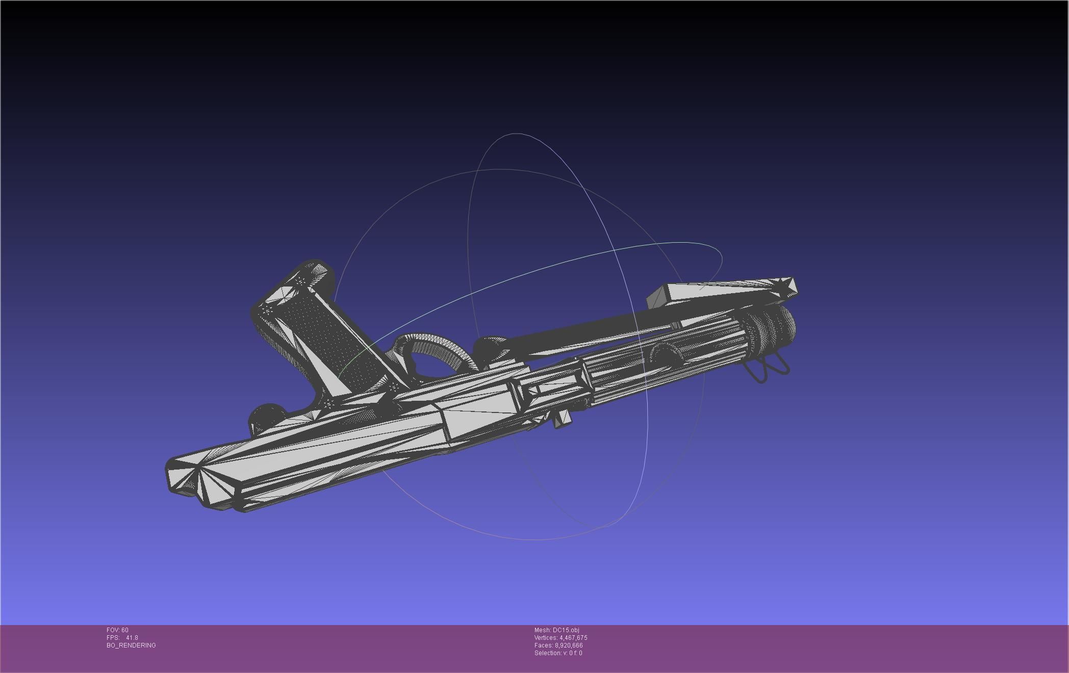 Star Wars DC15 Clone Trooper Blaster 3D model_55
